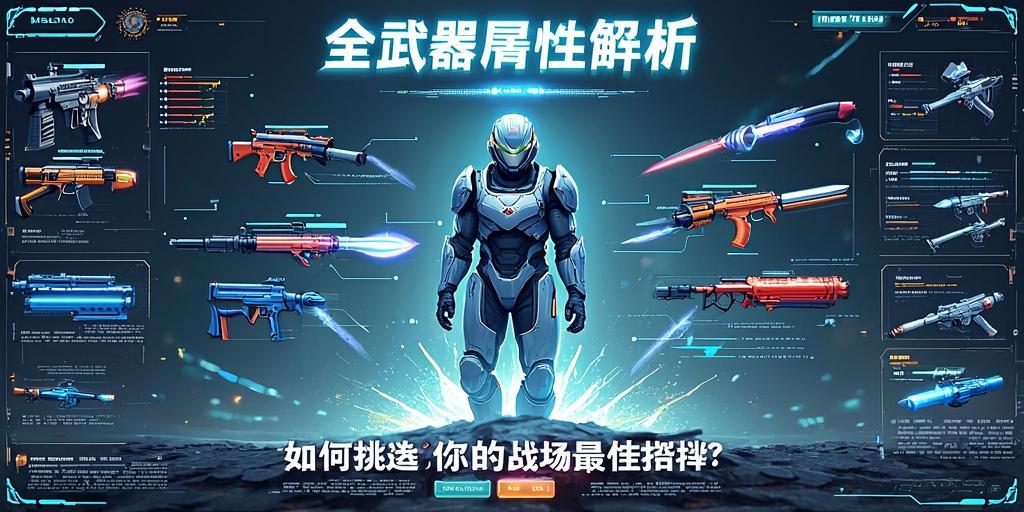 全武器属性解析，如何挑选你的战场zui佳搭档？ 第1张